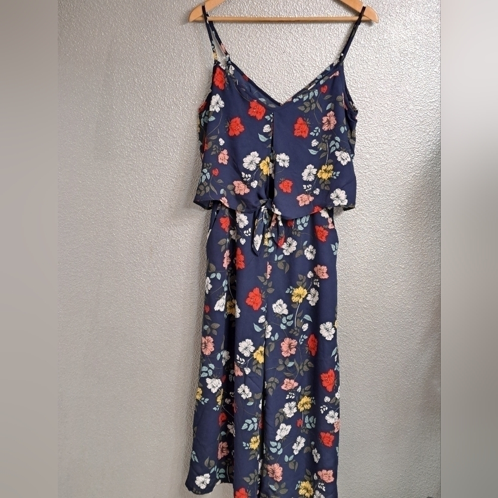 NWT Jack by BB Dakota Garden My French Floral Jumpsuit Size S